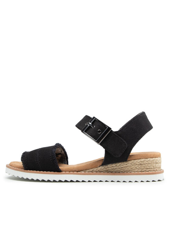 Skechers Skechers Espadryle BOBS Adobe Princess 113541/BLK Czarny
