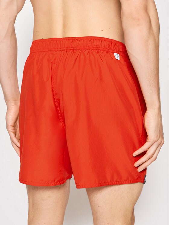 Pantaloncini da bagno Mid 3-Stripes HA0400 Rosso