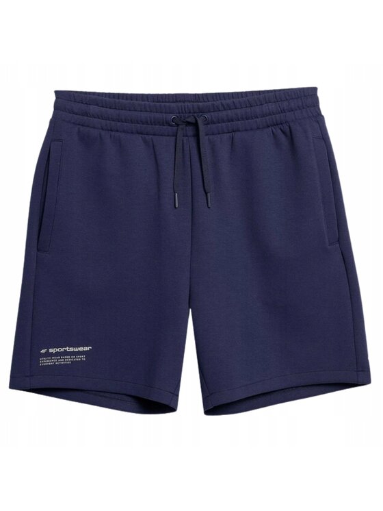 4F 4F Szorty TSHOM054_31 Niebieski Comfortable Fit