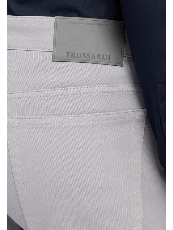 Trussardi Trussardi Pantaloni di tessuto P700H004766N013 Grigio Regular Fit