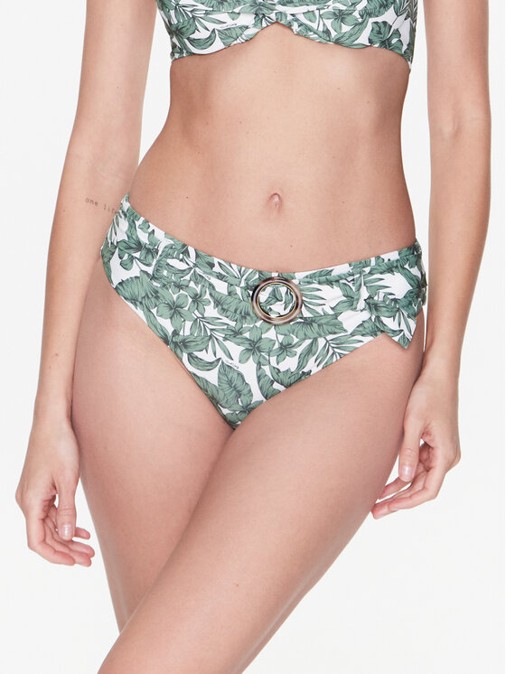 TWINSET TWINSET Donji dio kupaćeg kostima 231LMMB66 Zelena