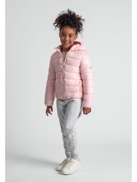 Kurtka zimowa minoti, Rozmiar 92/98, Różowy, 18COAT 1