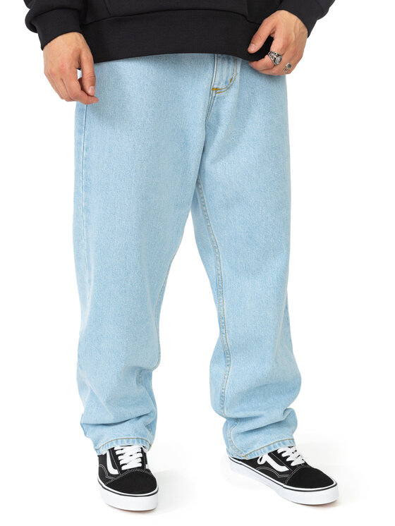 Mercur Mercur Jeansy Monument Niebieski Baggy Fit