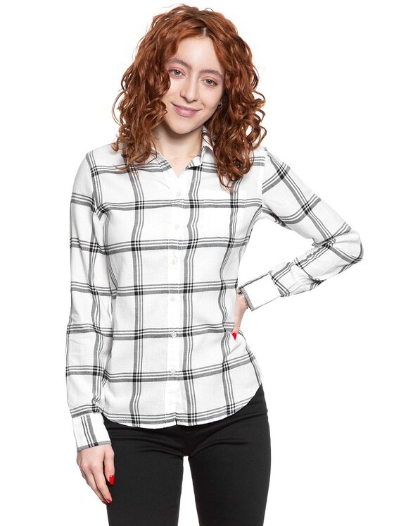 Wrangler Wrangler Camicia REGULAR 1PKT SHIRT Nero Regular Fit