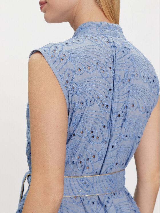 Iconique Iconique Vasarinė suknelė Iris IC24-049 Mėlyna Regular Fit