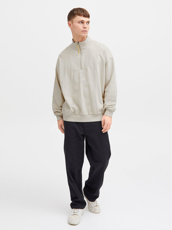 Solid Solid Світшот Ilham 21108129 Бежевий Relaxed Fit