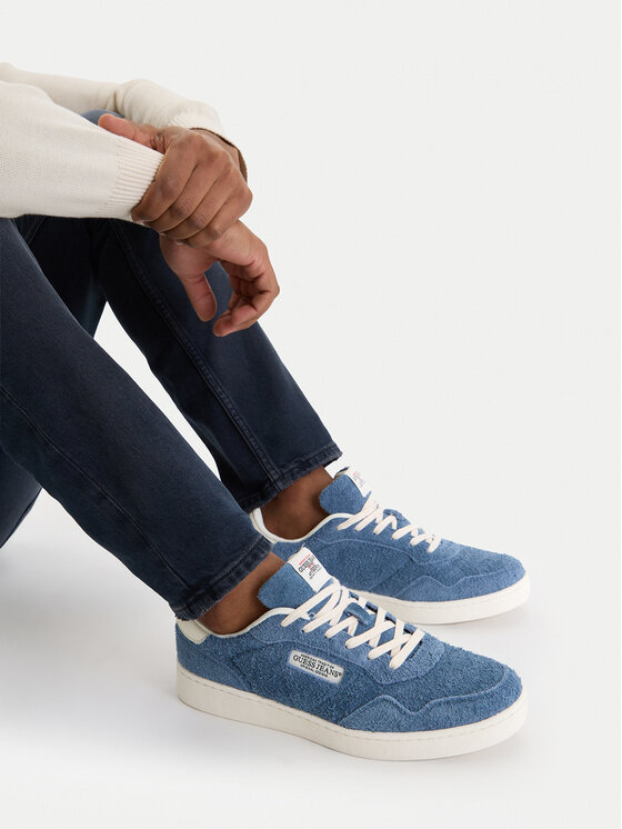 Guess Jeans Sneakers EO-LUNARI-02 WE Albastru