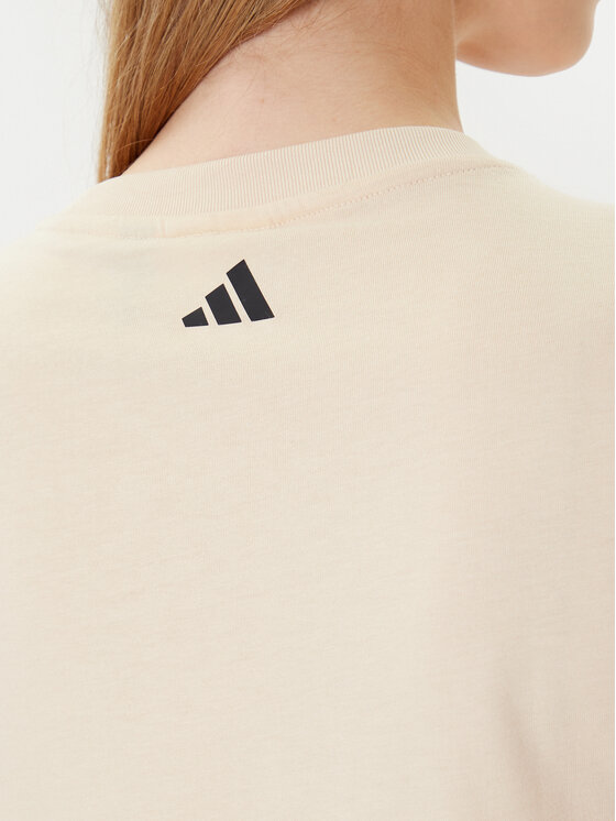 adidas adidas T-shirt FARM Graphic JL8614 Bež Regular Fit