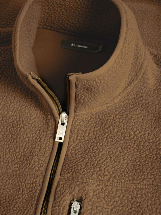 Matinique Matinique Flis 30206817 Rjava Regular Fit