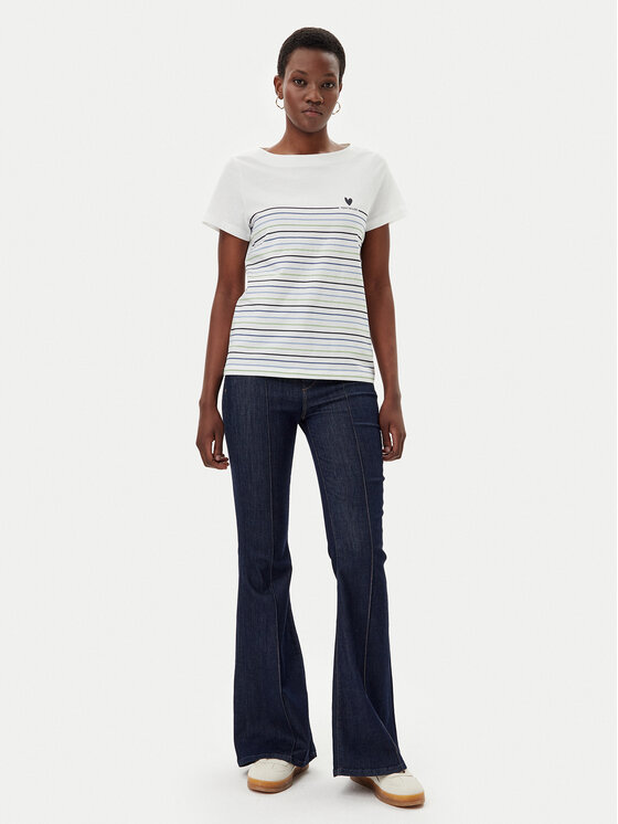 Tom Tailor Tom Tailor T-Shirt 1045544 Λευκό Regular Fit