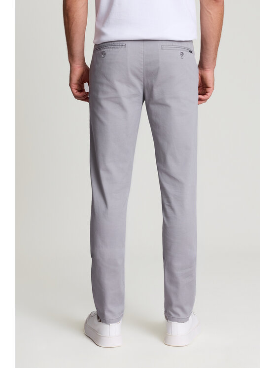 Próchnik Próchnik Chinosy PM2 SP082124000013 Szary Slim Fit