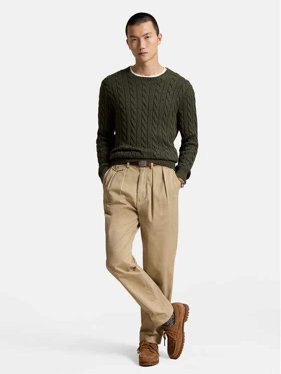 Polo Ralph Lauren Polo Ralph Lauren Maglione 710775885554 Verde scuro Regular Fit