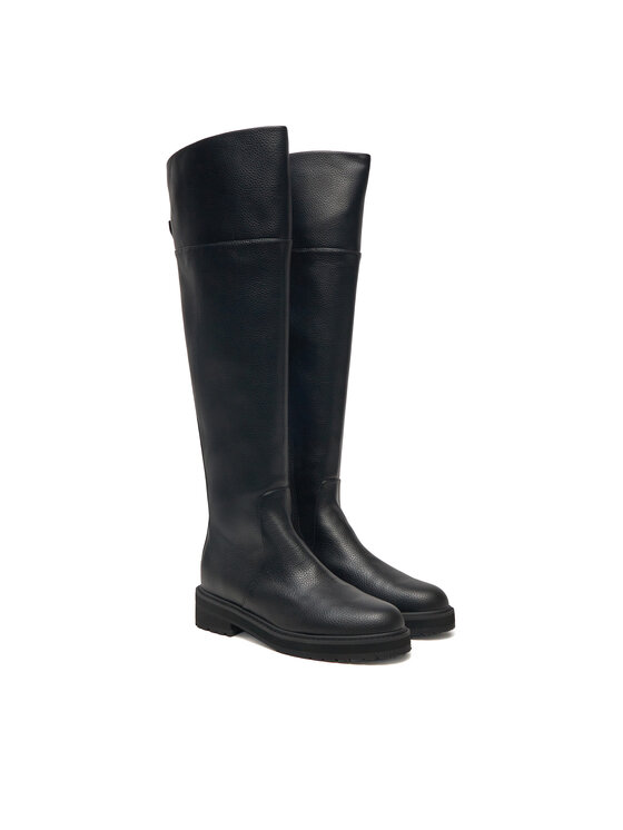 TWINSET TWINSET Zimski škornji 242TGT174 Črna
