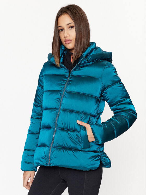 CMP CMP Geacă de iarnă 33K3676 Turcoaz Regular Fit
