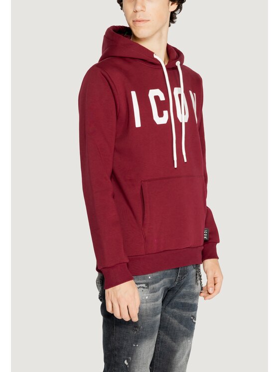 Icon Felpa IU9016FC Bordeaux To Fit Modivo