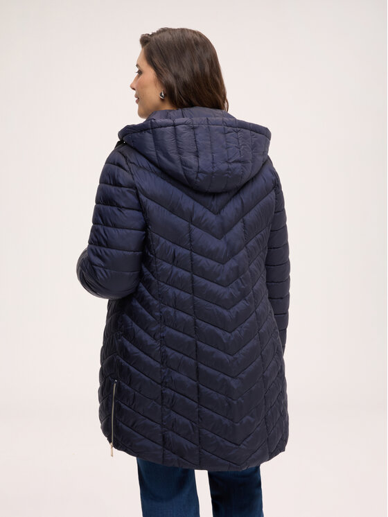 Fiorella Rubino Fiorella Rubino Giubbotto piumino F023T001562N034 Blu Over Fit