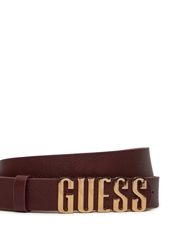 Guess Guess Жіночий ремінь BW9113 P4235 Бордовий