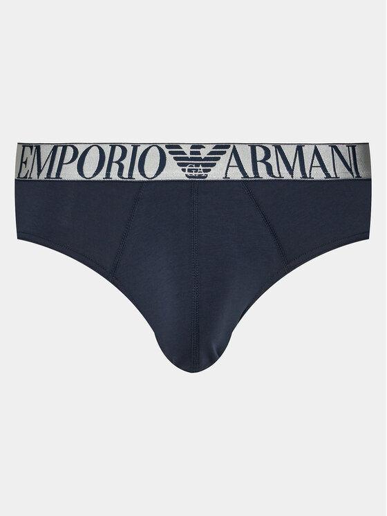 Emporio Armani Underwear Emporio Armani Underwear Súprava slipov 111734 4R726 40035 Tmavomodrá