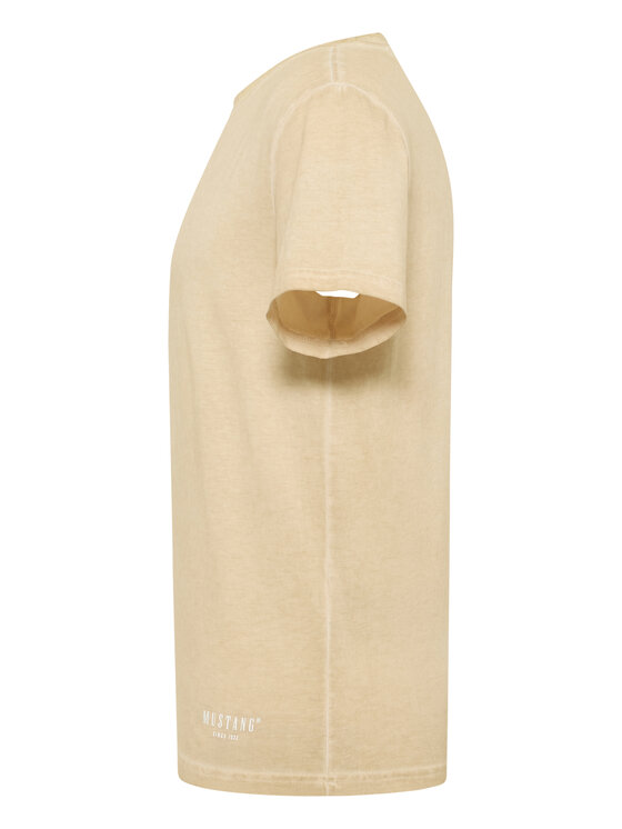 Mustang Mustang T-shirt Style Austin Beige Regular Fit