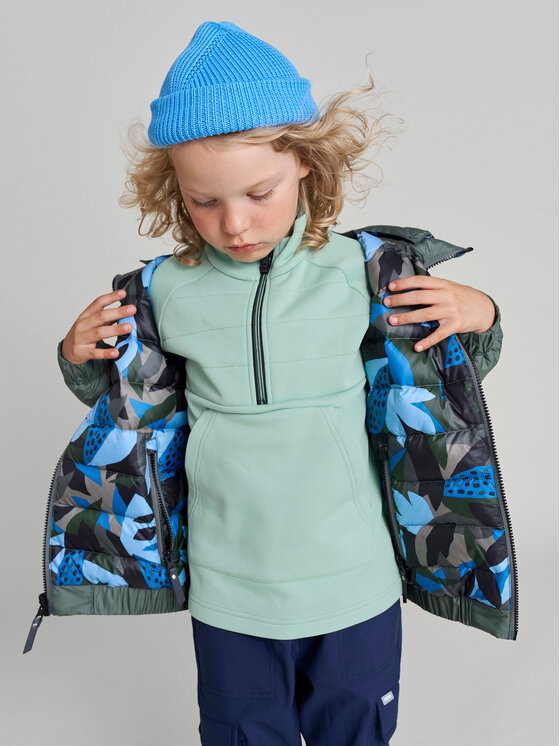 Reima Reima Пухено яке Finnoo 5100252A Зелен Regular Fit