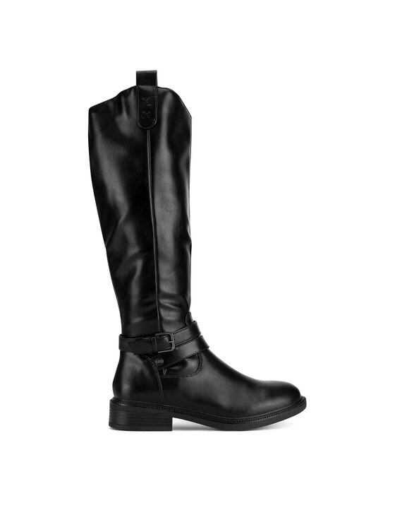 Clara Barson Cizme lungi riding WYL3560-3 Negru