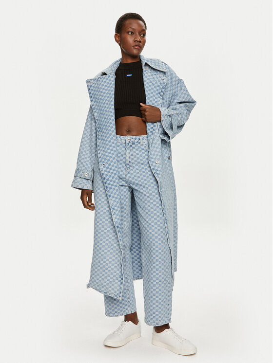 HUGO HUGO Дънки Getara_B 50517284 Светлосин Baggy Fit