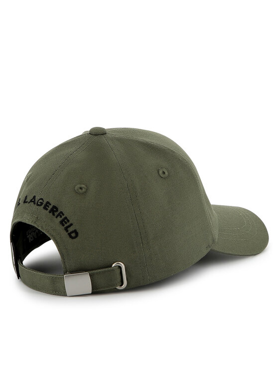 KARL LAGERFELD KARL LAGERFELD Czapka z daszkiem Z30398 Khaki
