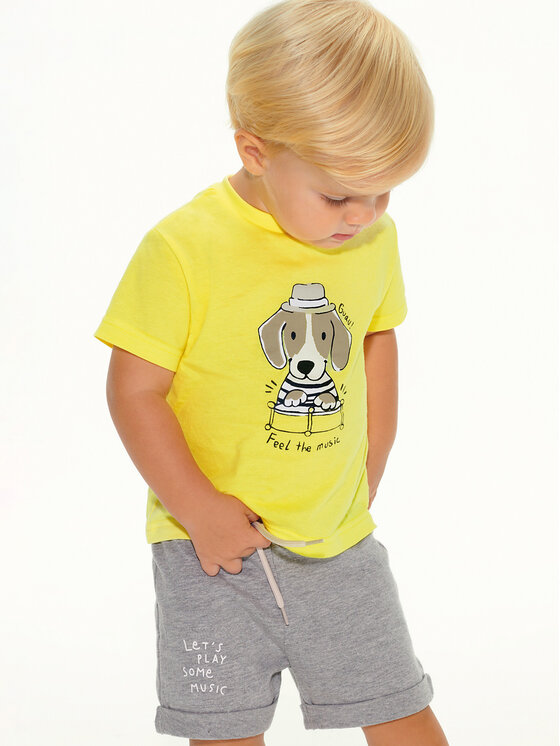 Mayoral Mayoral Комплект тишърт, полник и панталонки 1644 Цветен Regular Fit