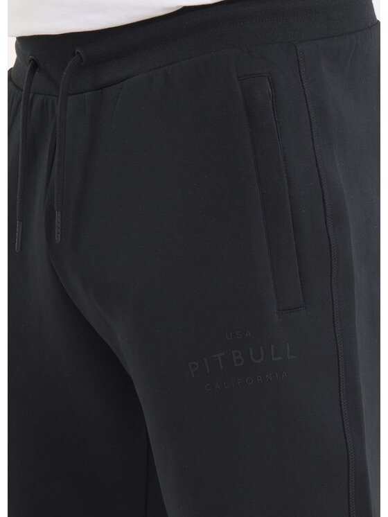 PITBULL PITBULL Spodnie dresowe SAMPSON Czarny Regular Fit