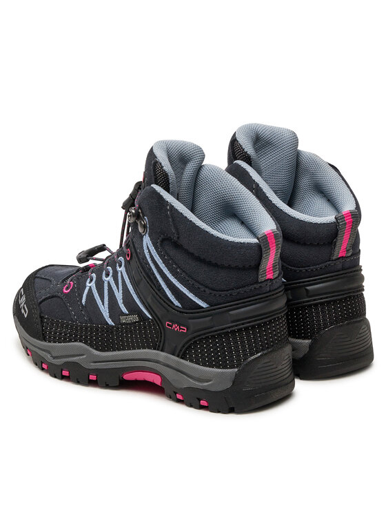 CMP CMP Trekkingi Kids Rigel Mid Trekking Shoes Wp 3Q12944 Czarny