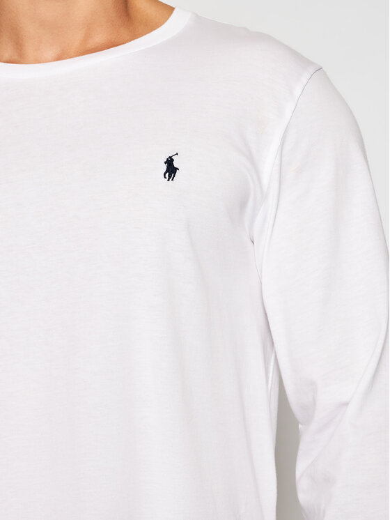Polo Ralph Lauren Polo Ralph Lauren Longsleeve Sle 714844759004 Biały Regular Fit