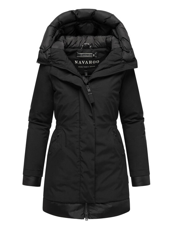 Navahoo Navahoo Kurtka zimowa Winterprinzessin Czarny Regular Fit