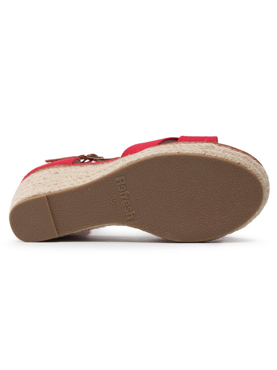 Espadrillas 72879 Rosso