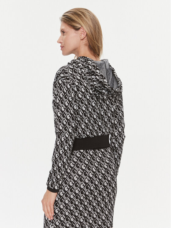 Guess Guess Felpa Gl Logo V4RQ13 KC2X2 Nero Regular Fit