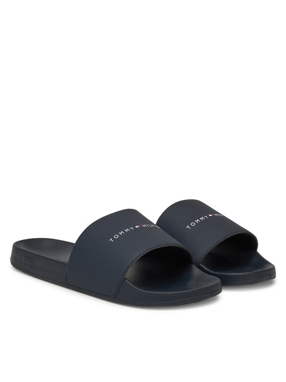 Tommy Hilfiger Tommy Hilfiger Şlapi Hilifger Nyc Pool Slide FM0FM05432 Bleumarin