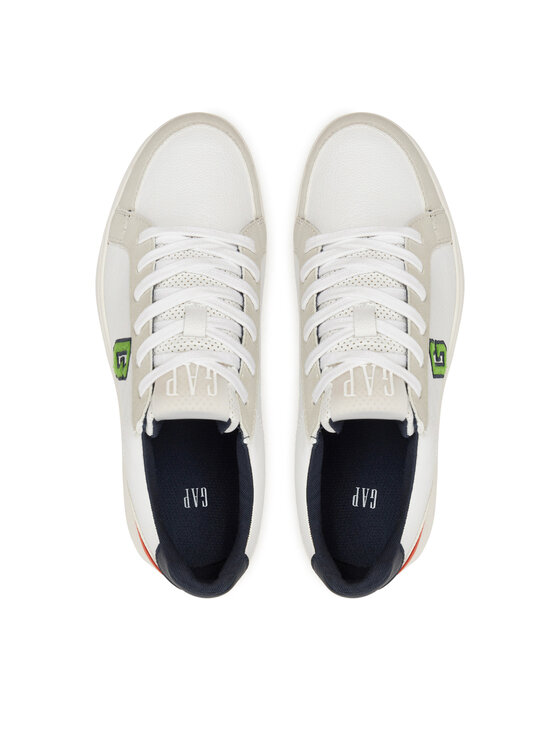 Gap Gap Sneakersy Seattle Ii Ctr GAB002F5SWWHITGP Bílá