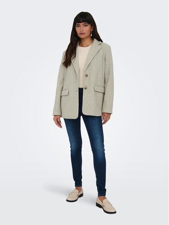 ONLY ONLY Sakoi 15288325 Bež Regular Fit