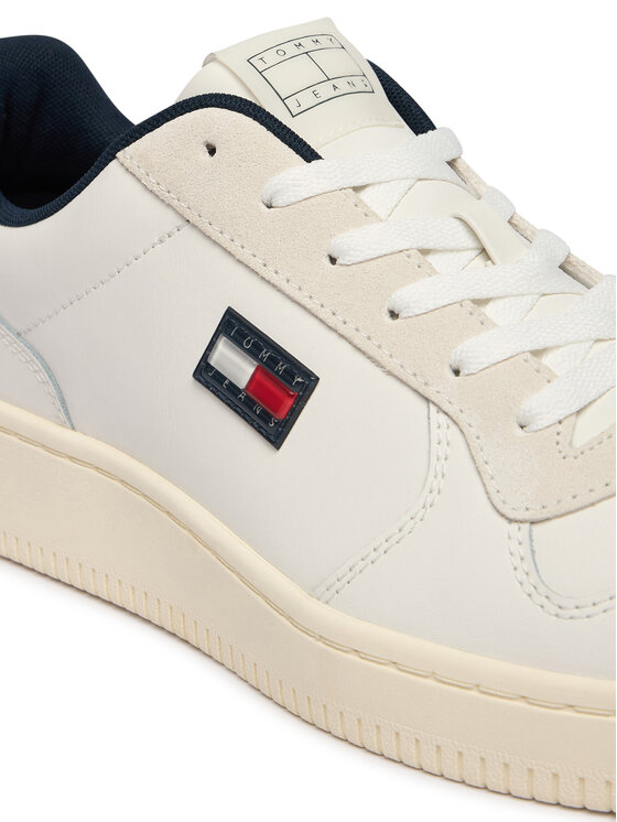 Tommy Jeans Tommy Jeans Sportcipők Tjm Retro Basket EM0EM01681 Fehér