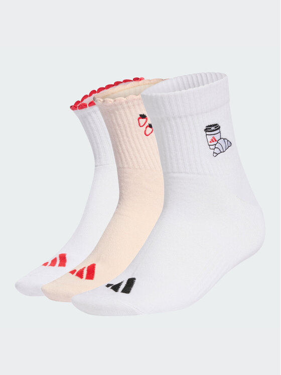 adidas adidas Skarpety długie Graphic Socks 3 Pair Pack Różowy