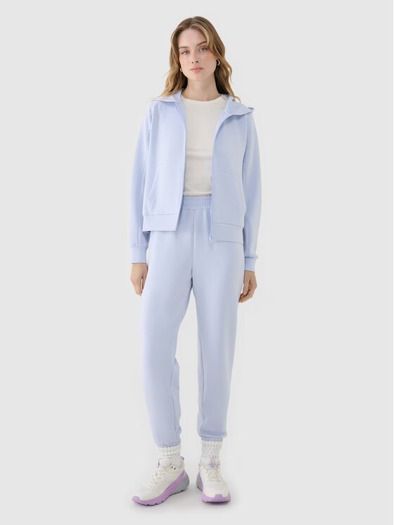 4F 4F Pantaloni da tuta 4FWSS25TTROF1010-34S Blu Regular Fit