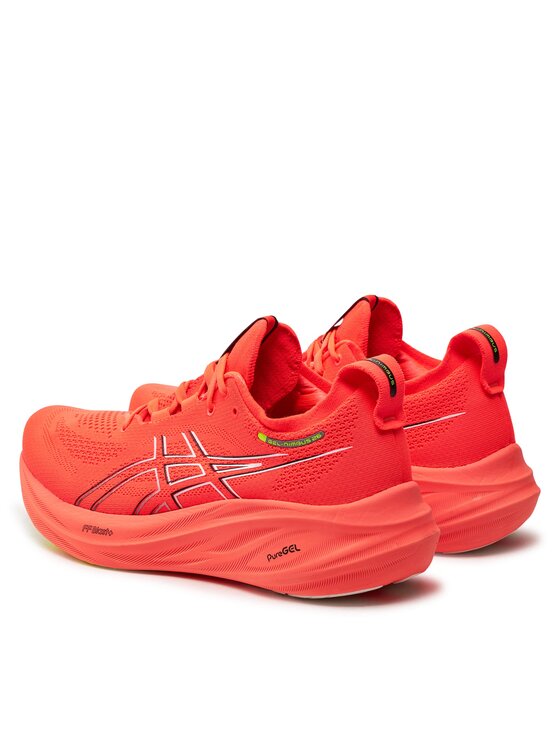 Asics Asics Παπούτσια για Τρέξιμο Gel-Nimbus 26 1011B794 Κόκκινο