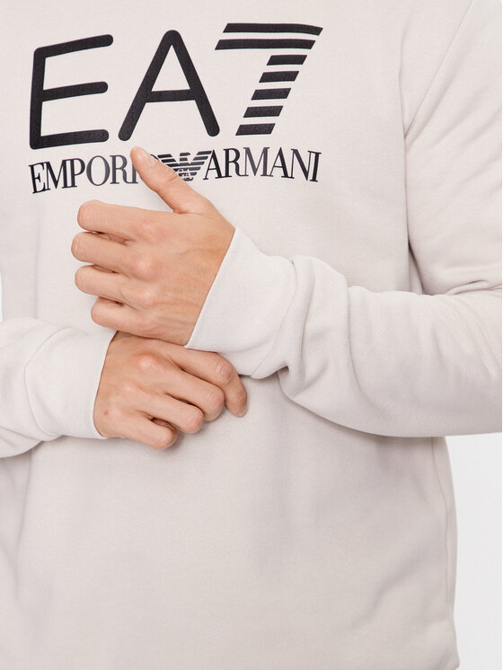EA7 Emporio Armani EA7 Emporio Armani Majica dugih rukava 6RPM16 PJSLZ 1716 Écru Regular Fit