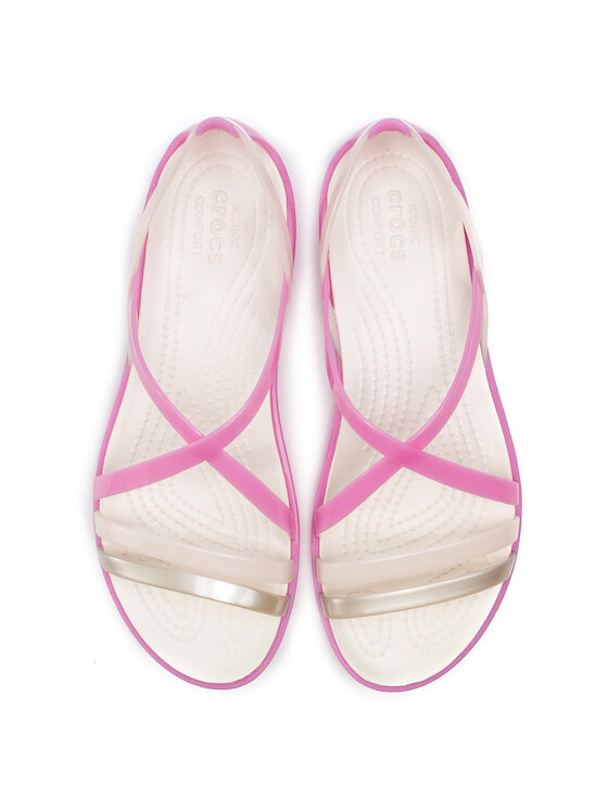 Crocs Sandalen Isabella Strappy Sandal W 204915 Rosa Modivo