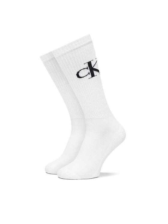 Calvin Klein Jeans Calvin Klein Jeans Комплект 2 чифта дълги чорапи мъжки 701228802 Бял