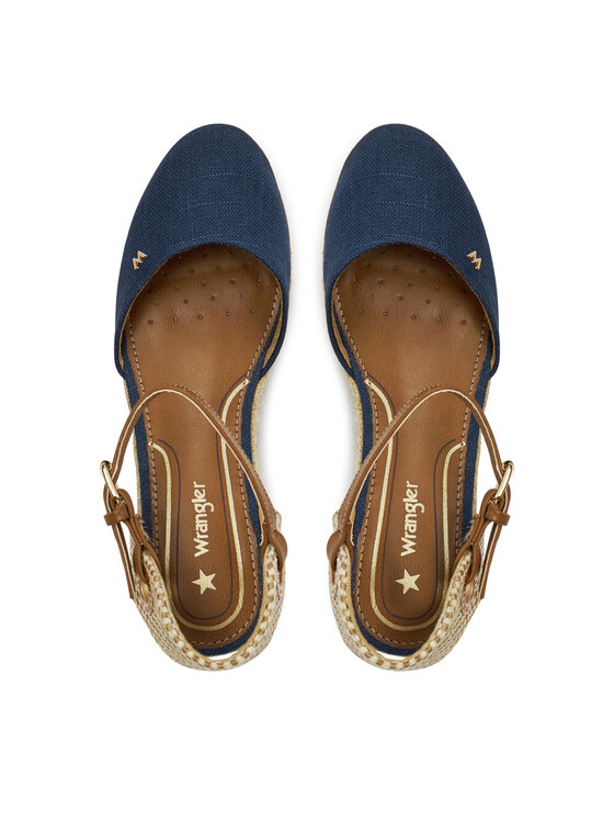 Wrangler Wrangler Еспадрильї Bela Women Semi Wedge 20241055 Cиній