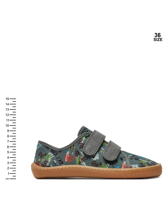 Froddo Froddo Пантофи Barefoot Canvas G1700390-1 D Сив