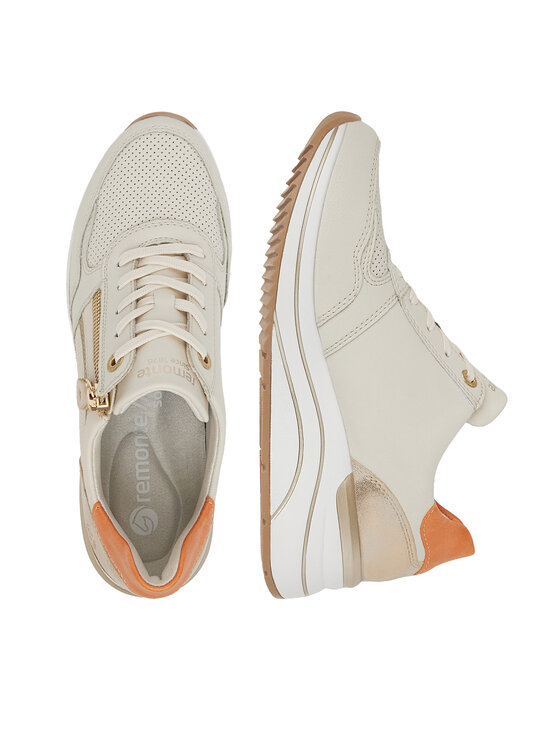 Remonte Remonte Sneakersy D0T10-80 Écru
