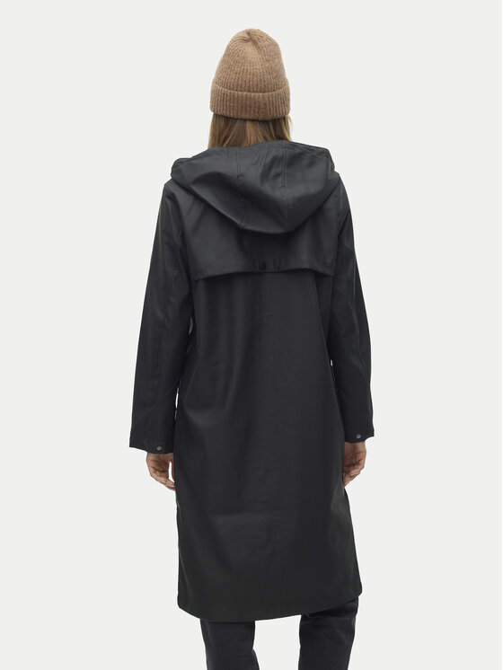 Vero Moda Vero Moda Dežna jakna Malou 10320607 Črna Regular Fit