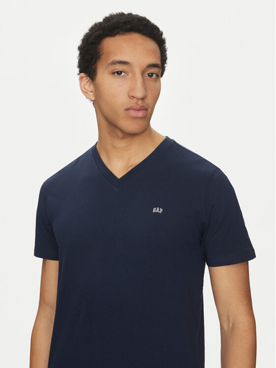 Gap Gap T-Shirt 502020-01 Tmavomodrá Regular Fit