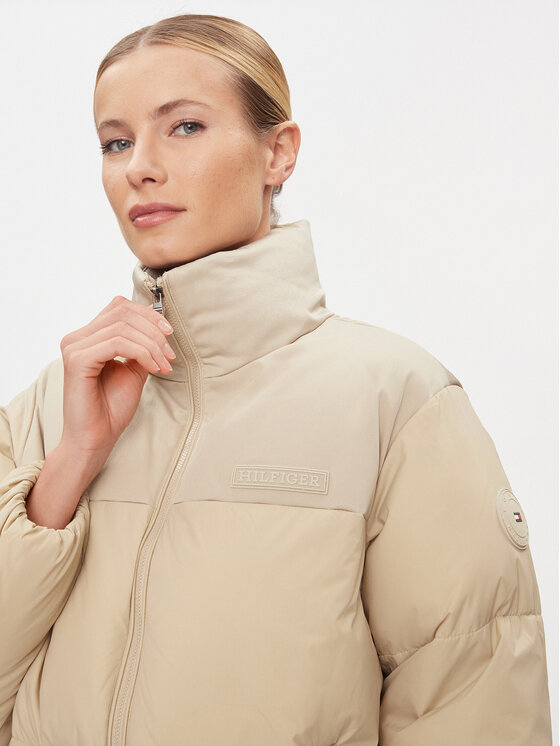 Tommy Hilfiger Tommy Hilfiger Зимно яке New York WW0WW39748 Бежов Relaxed Fit